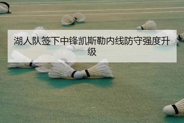 湖人队签下中锋凯斯勒内线防守强度升级